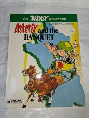 Asterix And The Banquet  GOSCINNY UDERZO Vintage Comic Book